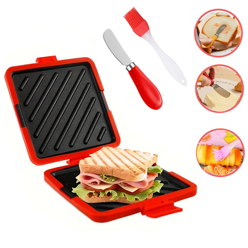 3pack Food Grade Sandwich Toas - Baking Kitchen Set review and price