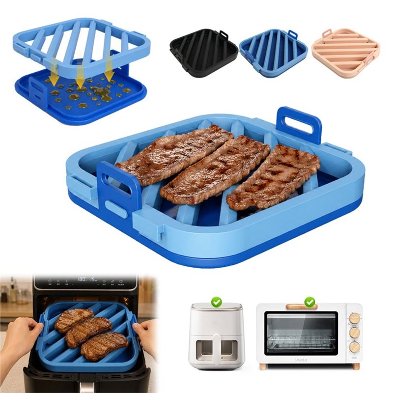 LLCS-Grill Pan Multifunctional - Kitchen Baking Rack review and price