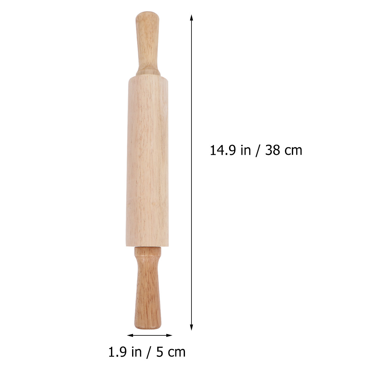 Premium Rubberwood Rolling Pin - Kitchen Roller Baking review and price