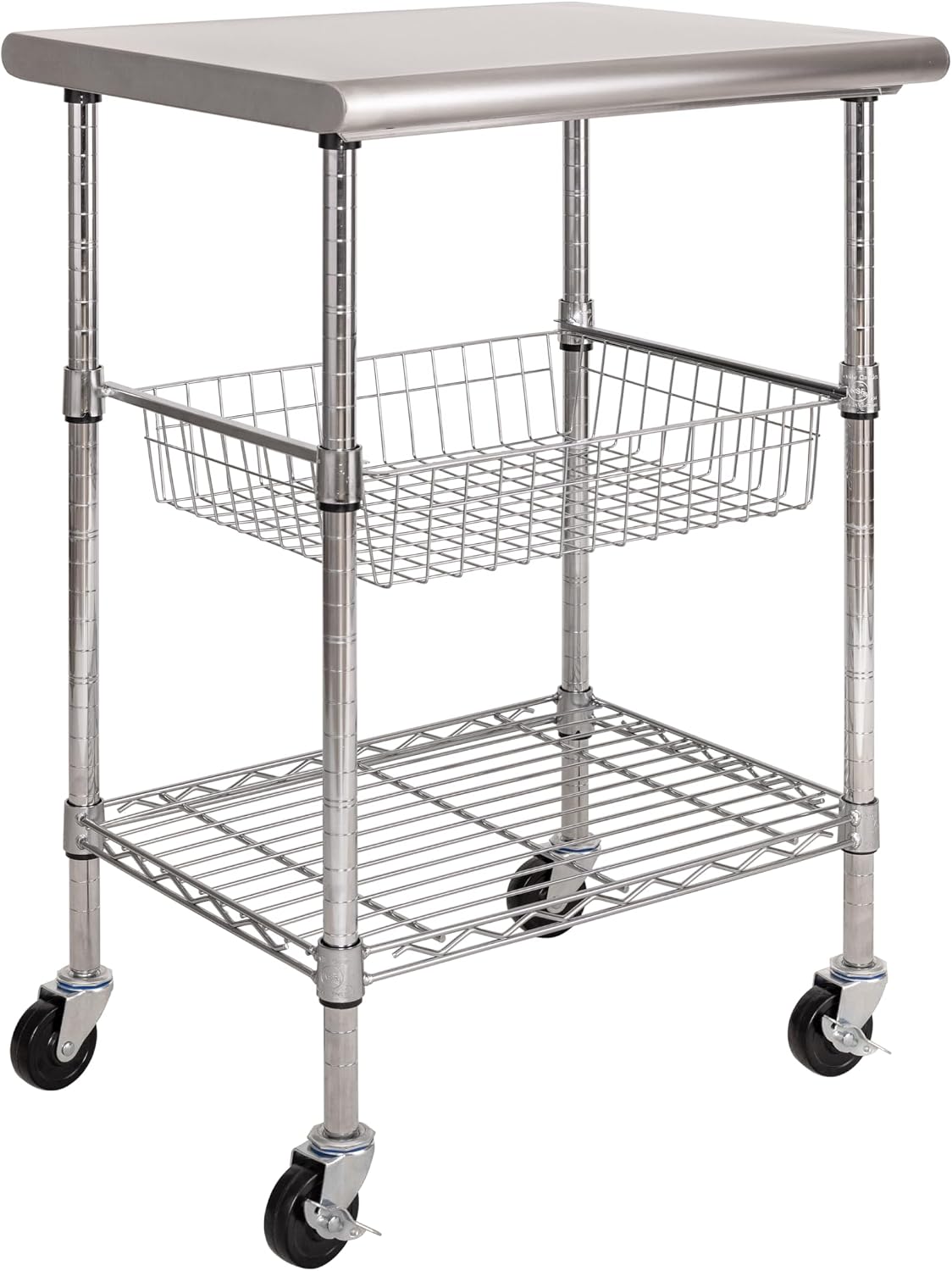 Stainless Steel Commercial Pre - Kitchen Baking Cart review and price