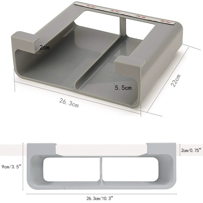 Kitchen Plastic Hanging Storag - Kitchen Baking Rack review and price