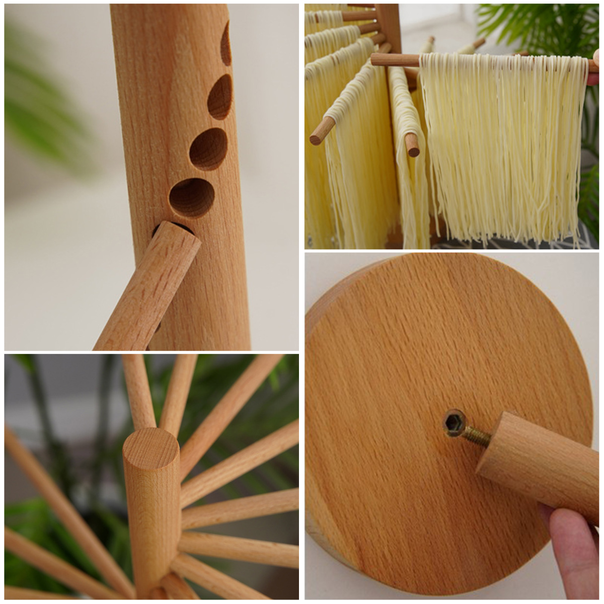 Collapsible Pasta Drying Rack  - Kitchen Baking Rack review and price
