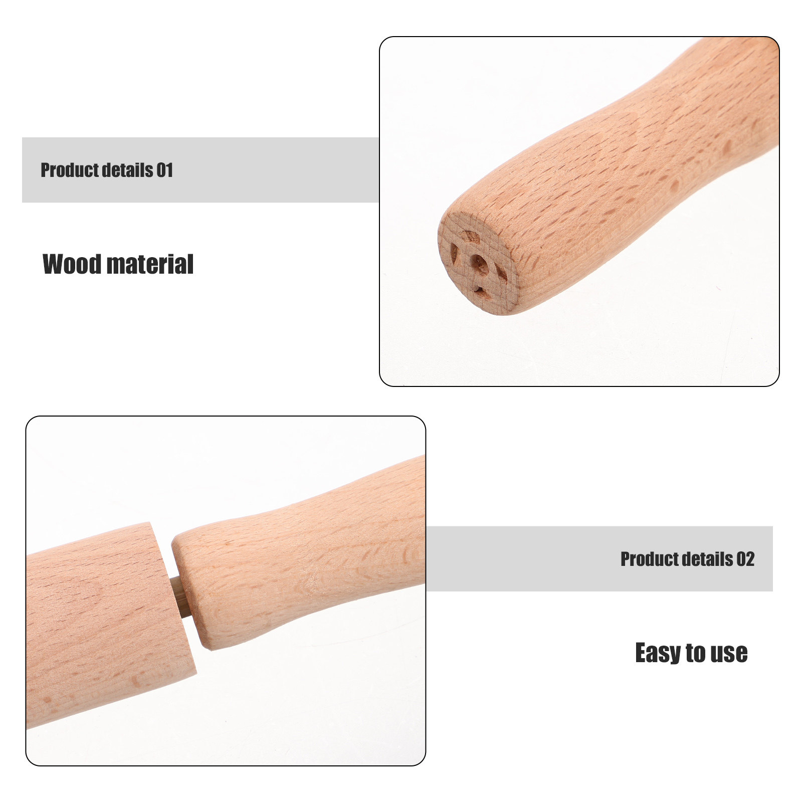 Wooden Mini Wooden Rolling Pin - Kitchen Roller Baking review and price