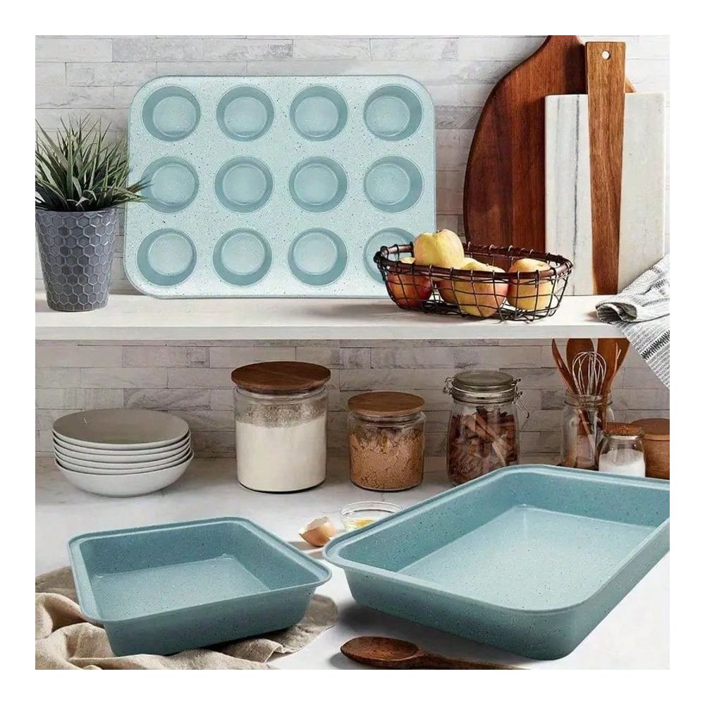 10 Piece Bakeware Set, NonStic - Baking Kitchen Set review and price
