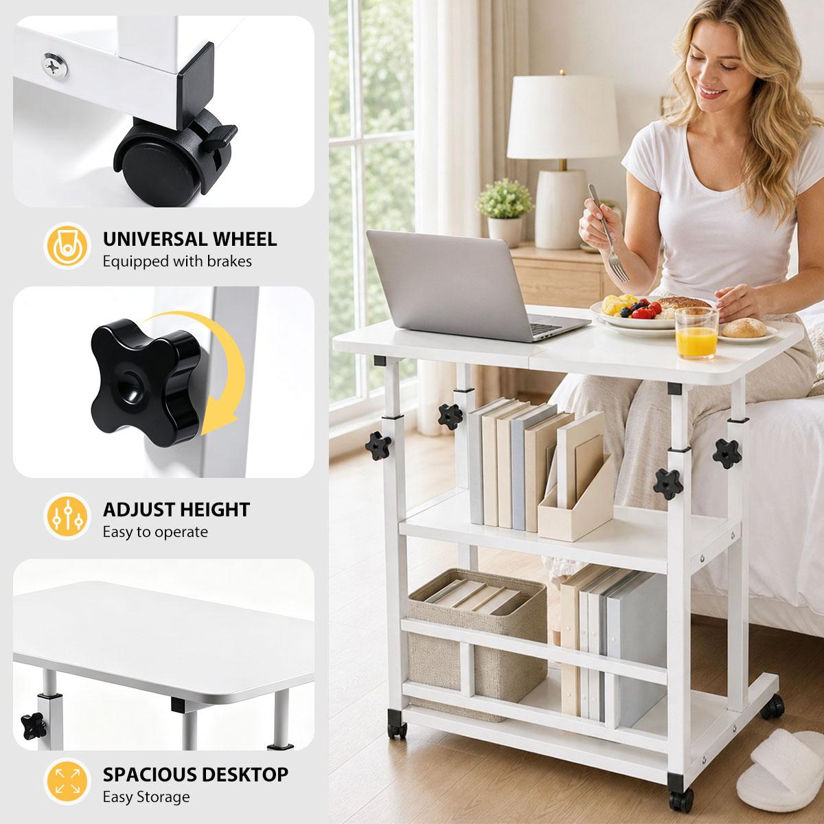 3-Tier Adjustable Height Rolli - Kitchen Baking Cart review and price
