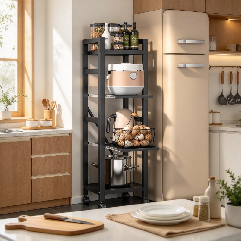Pull-out Kitchen Rack, Floor P - Kitchen Baking Cart review and price